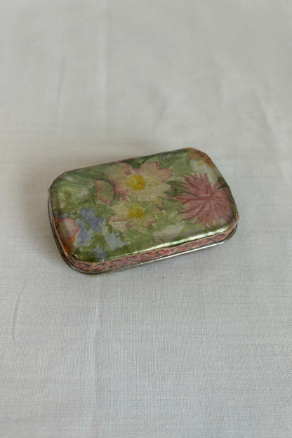 Mini Altoid Tin Pink Flowers (C)