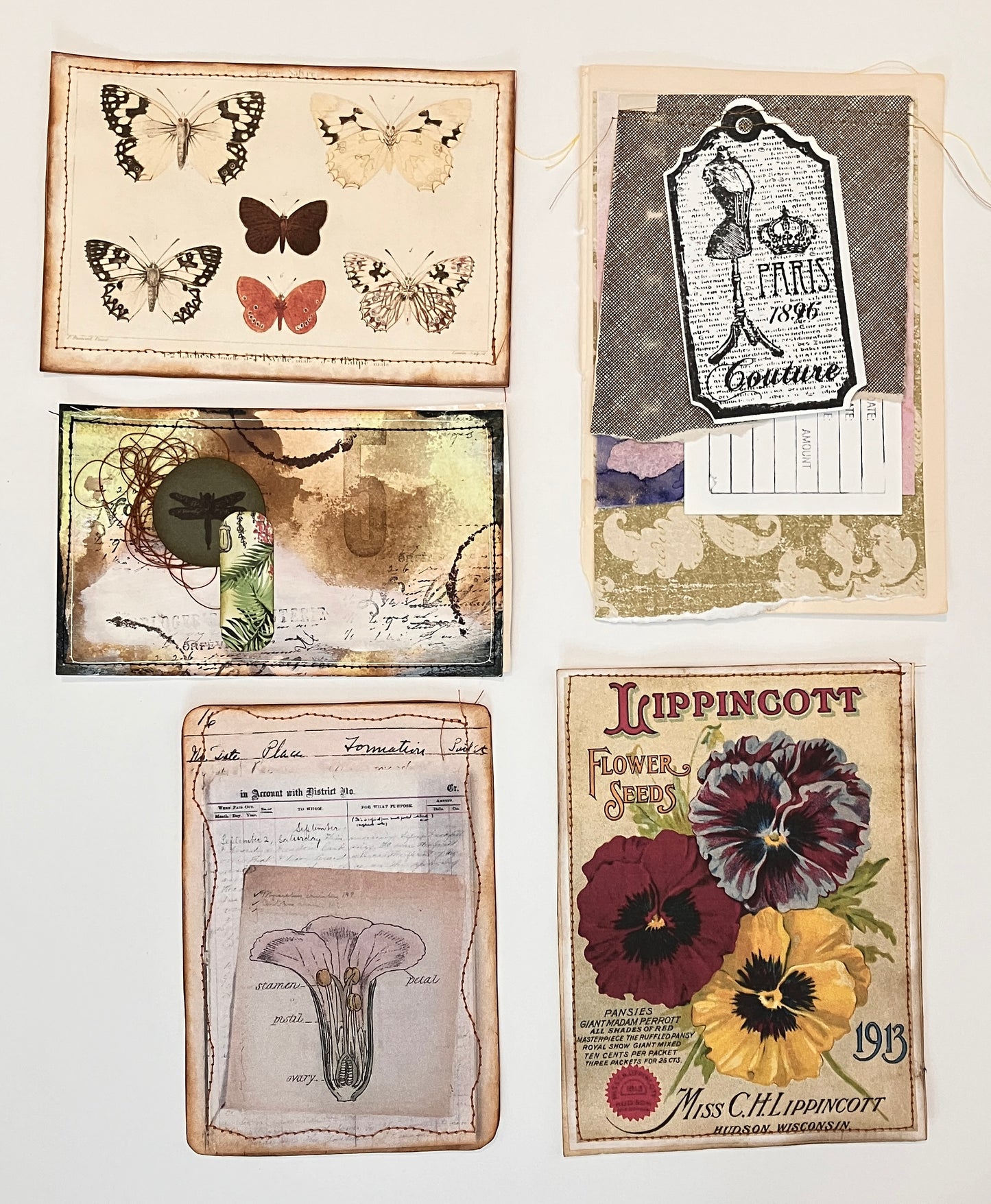 Journaling cards for your junk journal.