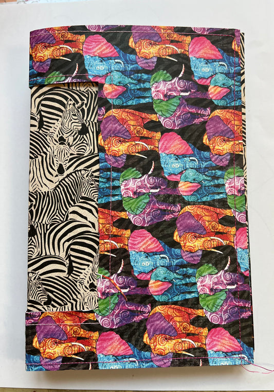 Zebra/Elephant Junk Journal