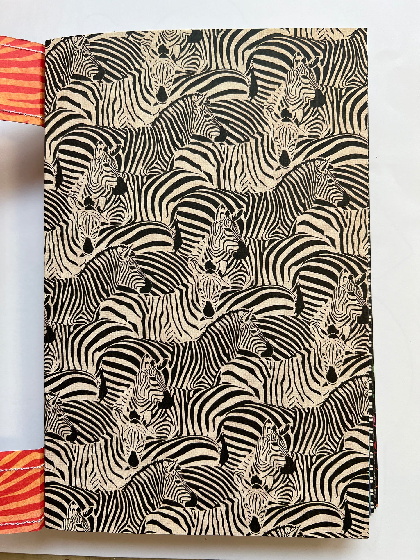 Zebra/Elephant Junk Journal