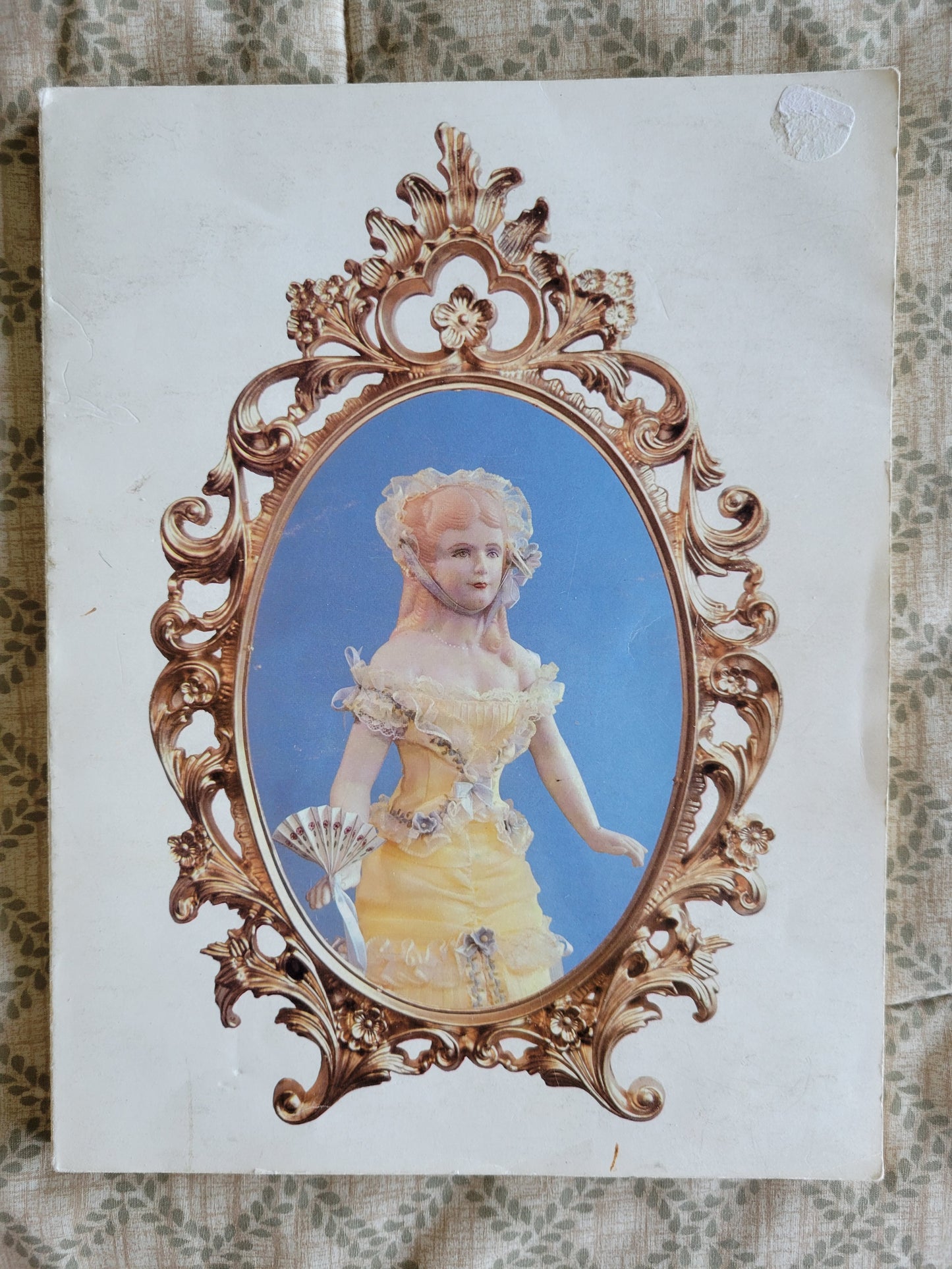 Doll Club 1976 Convention Program: Vintage Doll & Bear Photos plus Lotta Crabtree Paper Doll