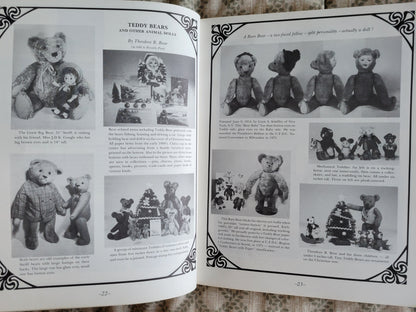 Doll Club 1976 Convention Program: Vintage Doll & Bear Photos plus Lotta Crabtree Paper Doll