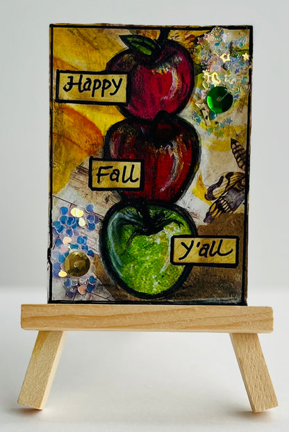 ATC "Happy Fall Y'all". Set of Two.