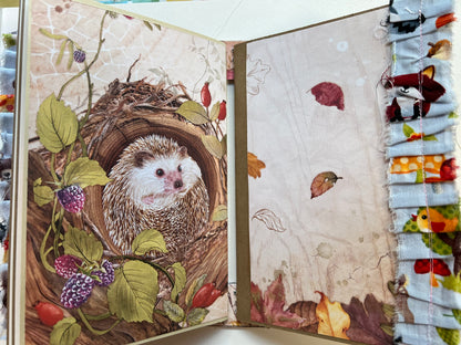 Handmade Journal with Cute Wildlife Theme