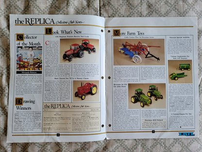 ERTL Replica Collector's Club News #57, 1992, Images of Tractors, Trucks & Piggy Banks: incl John Deere & Anheuser-Busch