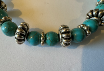 Turquoise and Silver Bracelet