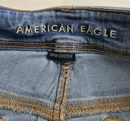 Upcycled Jeans. Hand stitched.