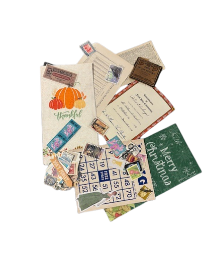 Junk Journal Ephemera Kit