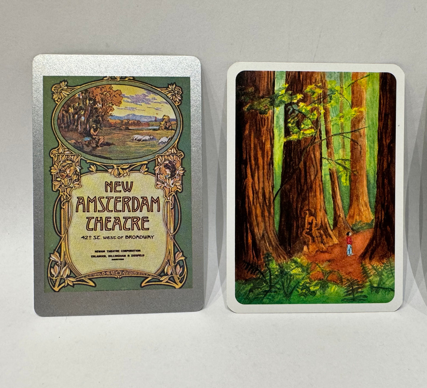 7 Vintage Playing Cards