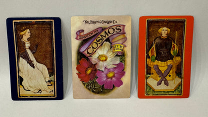 7 Vintage Playing Cards