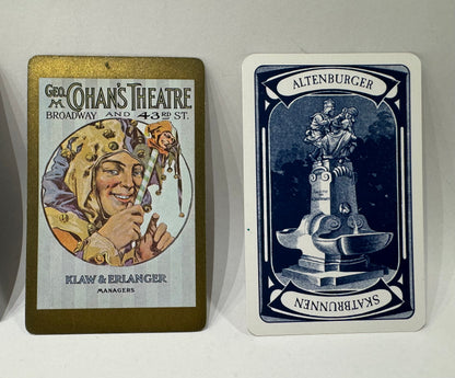 7 Vintage Playing Cards