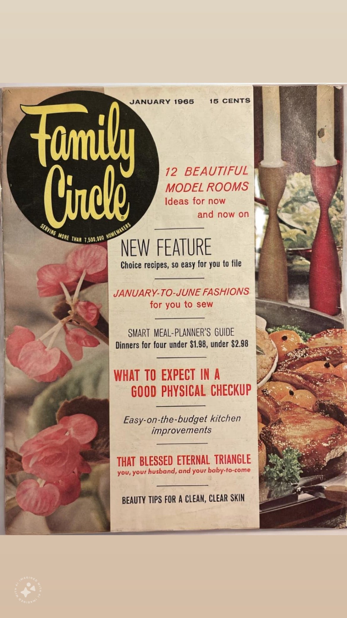 Vintage Family Circle Magazine