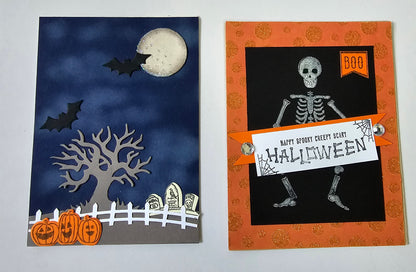 Handmade original Halloween cards