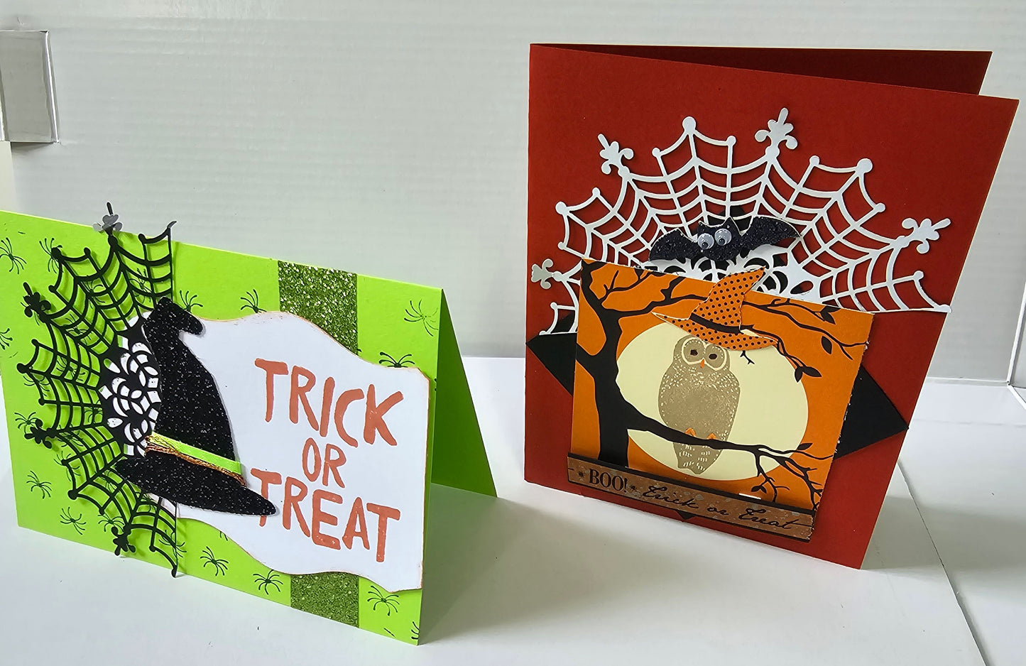 Handmade original Halloween cards