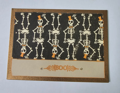 Handmade original Halloween card