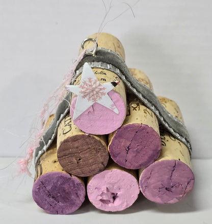 Wine Cork Christmas Tree ornament