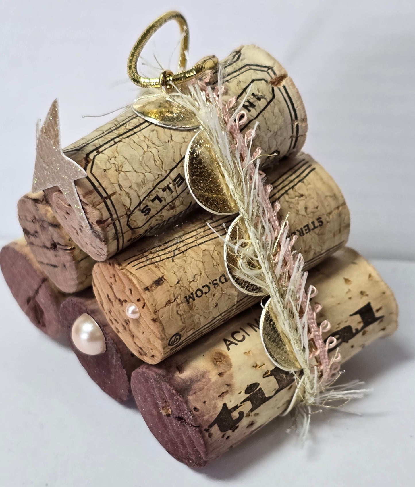 Wine Cork Christmas Tree ornament