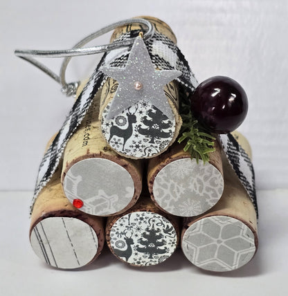 Wine Cork Christmas Tree ornament