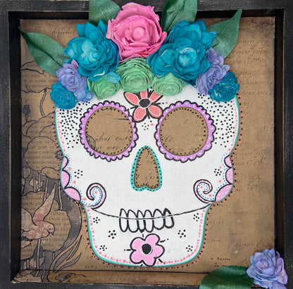 "Candy" - Día de Muertos Wall Decor