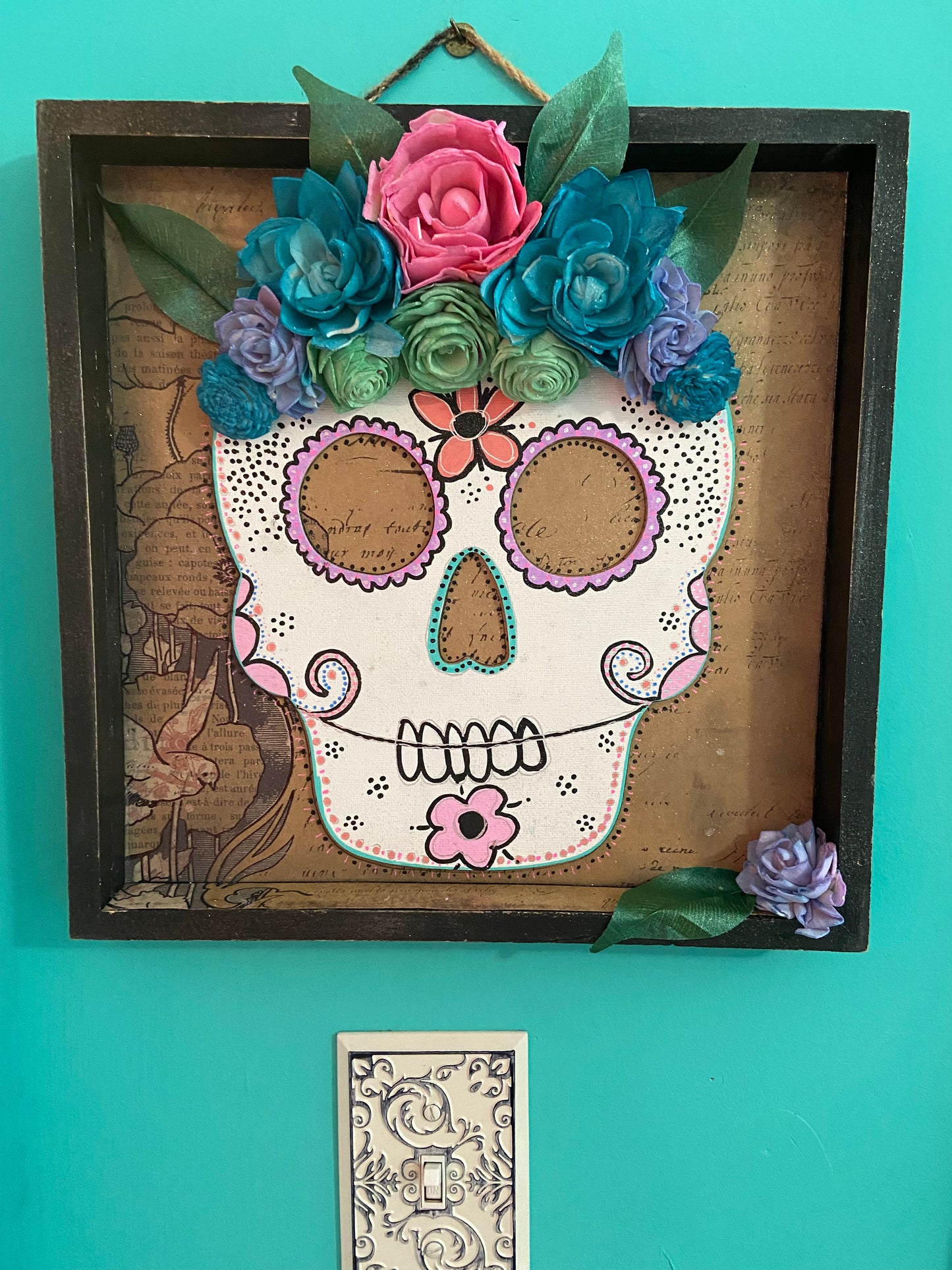 "Candy" - Día de Muertos Wall Decor