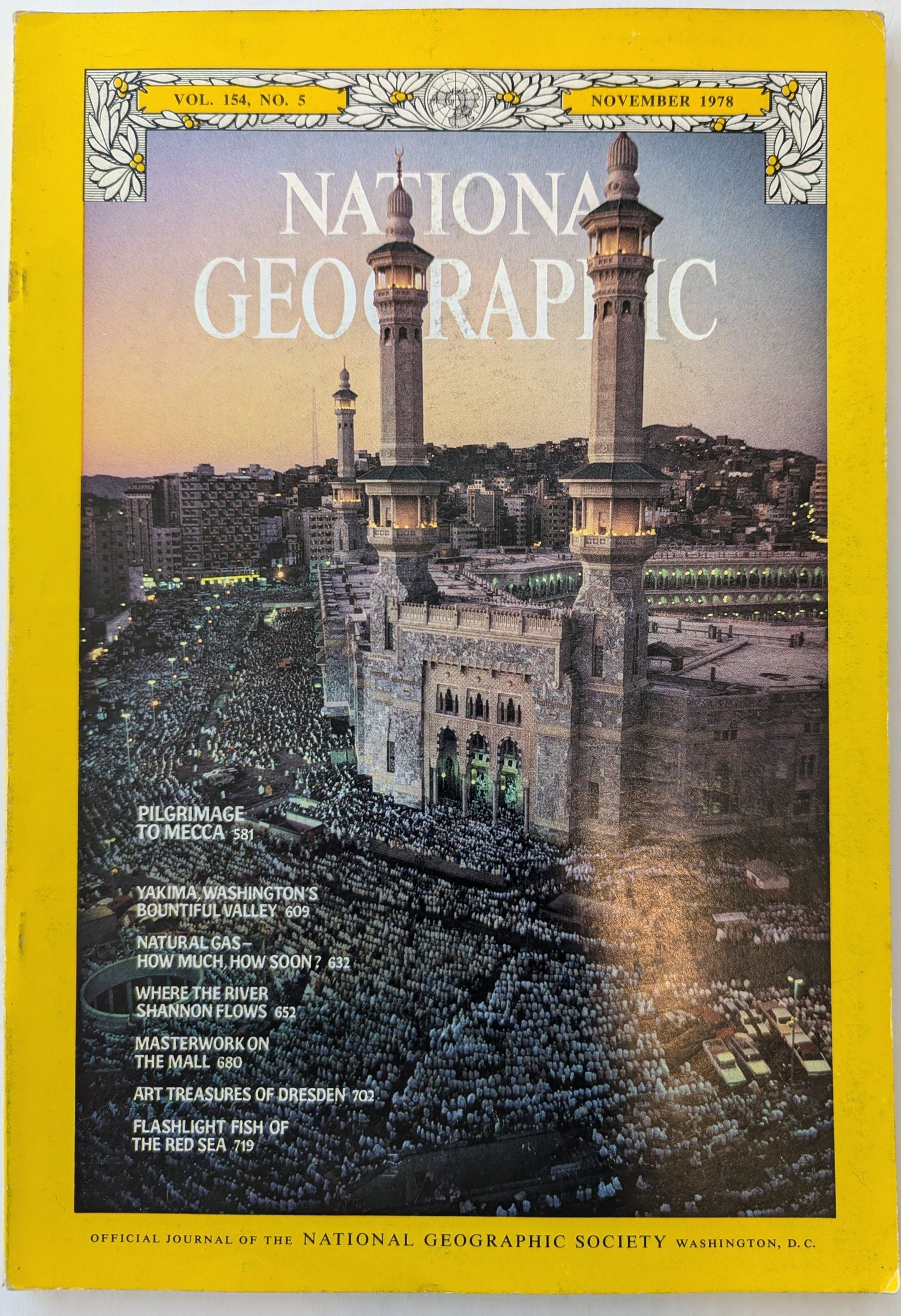 Vintage 1978 National Geographic Magazines