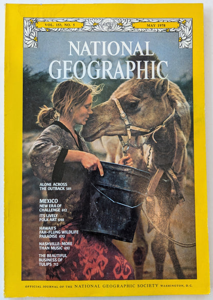 Vintage 1978 National Geographic Magazines