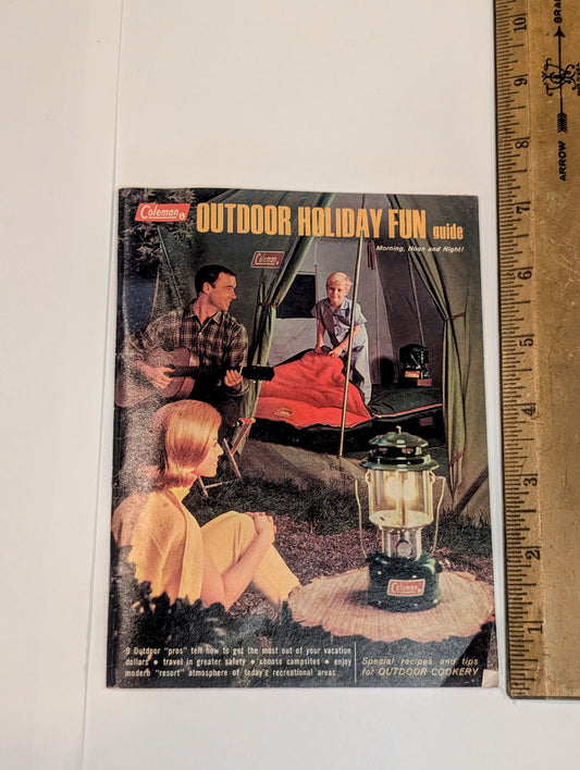 Coleman Outdoor Holiday Fun Guide booklet