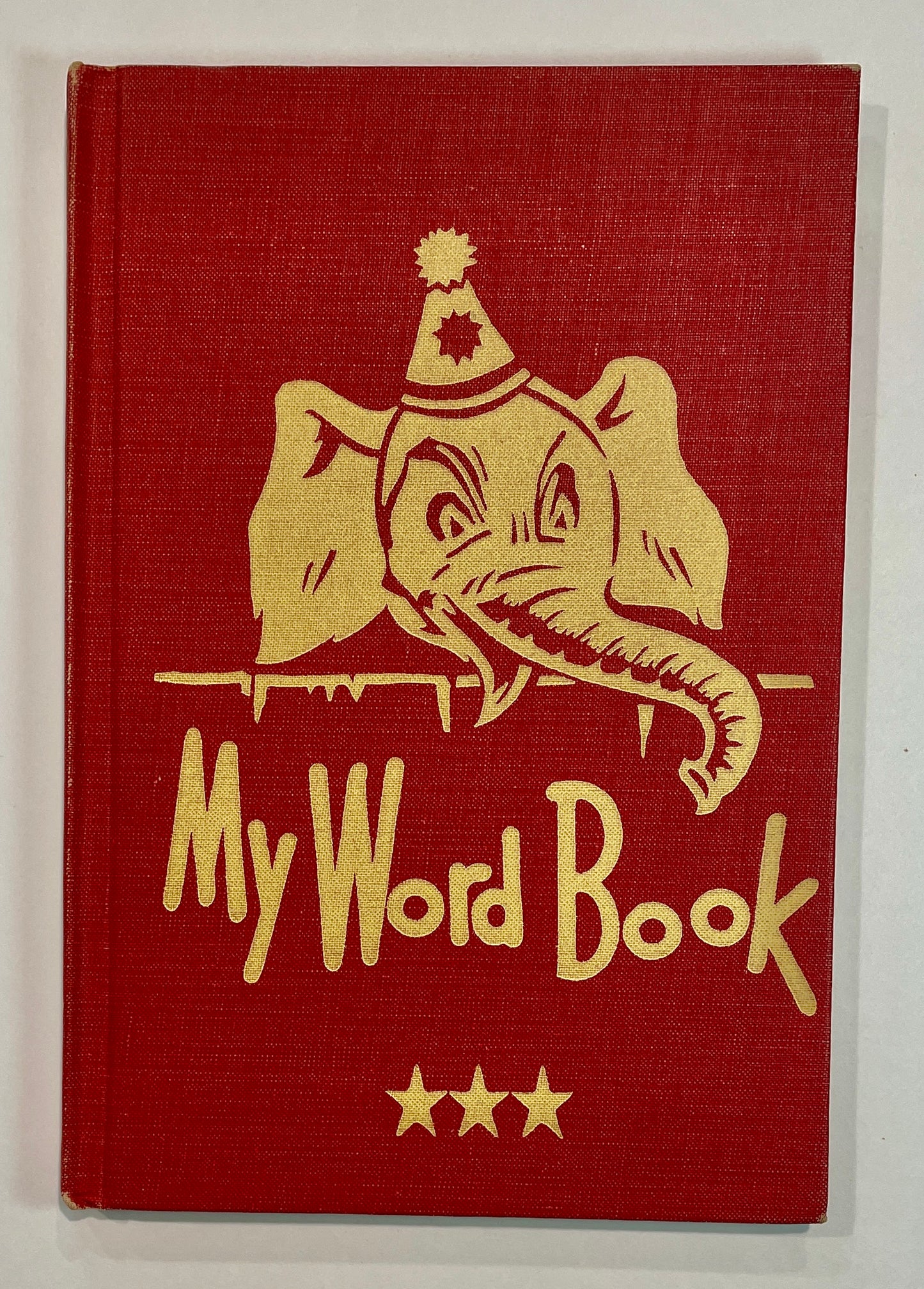 1942 Illustrated My Wordbook, a Delightful Vintage Spelling Schoolbook Great for Junk Journaling & Mixed Media