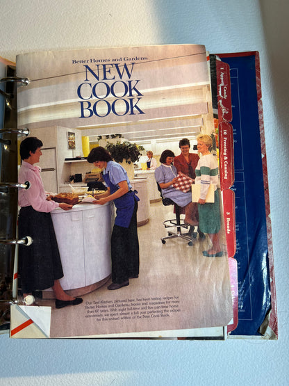 Better Homes and Garden Cook book 1970