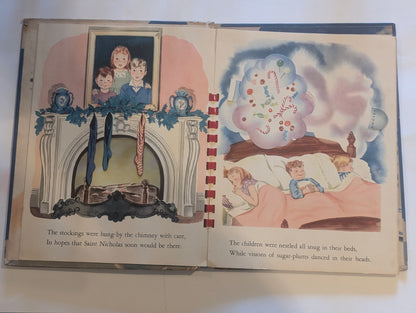 The Night Before Christmas vintage pop-up book