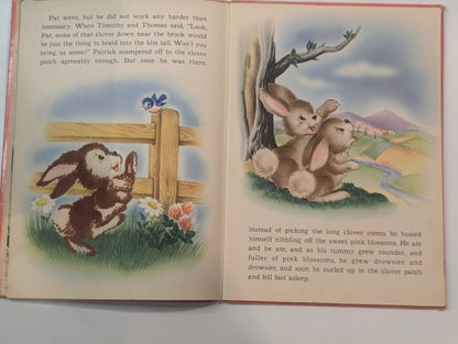 Patrick the Fuzziest Bunny c1946, A Fuzzy Wuzzy Book