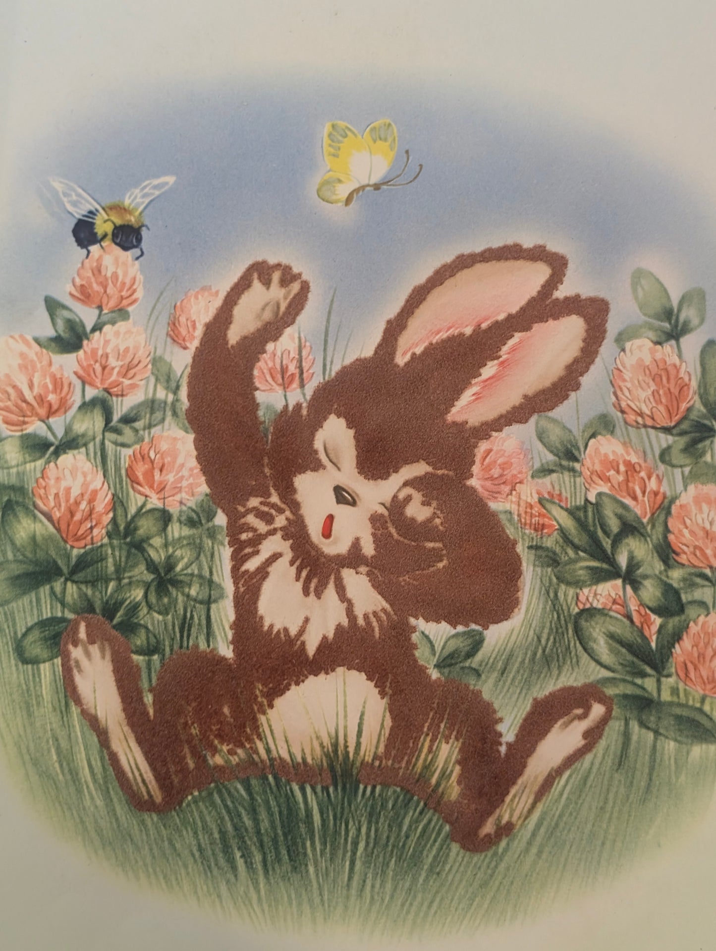 Patrick the Fuzziest Bunny c1946, A Fuzzy Wuzzy Book