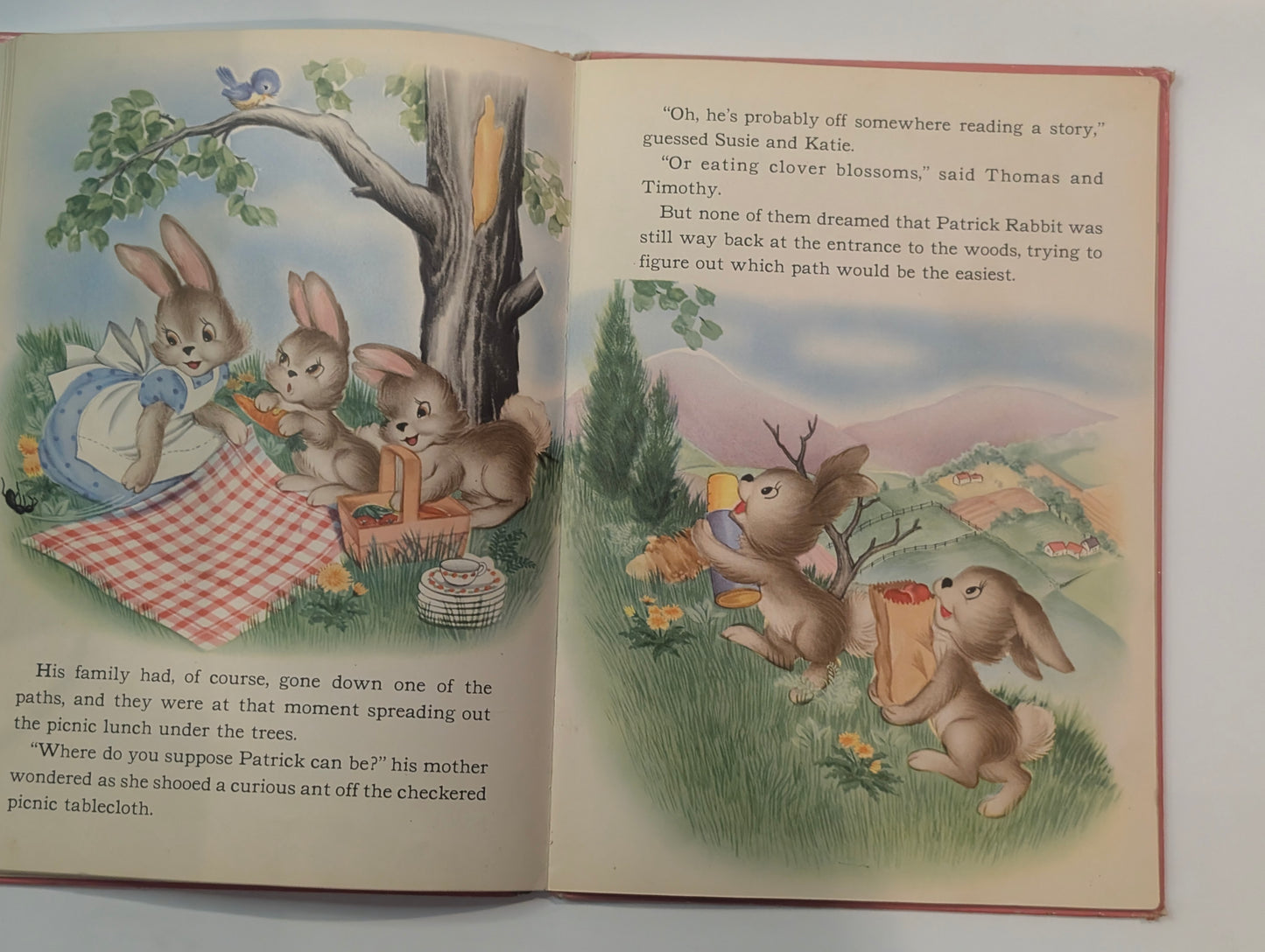 Patrick the Fuzziest Bunny c1946, A Fuzzy Wuzzy Book