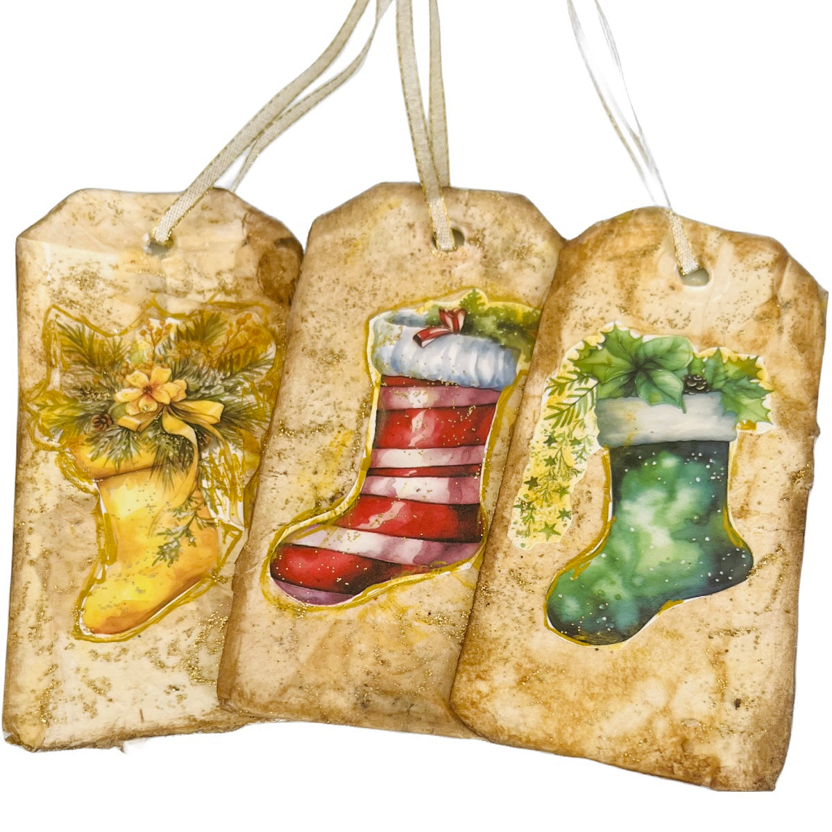 Tea Bag Holiday Gift Tags