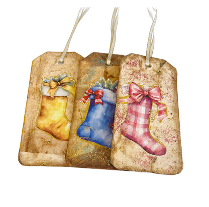 Tea Bag Holiday Gift Tags