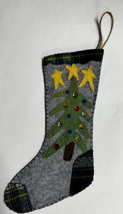 Mini Christmas stocking