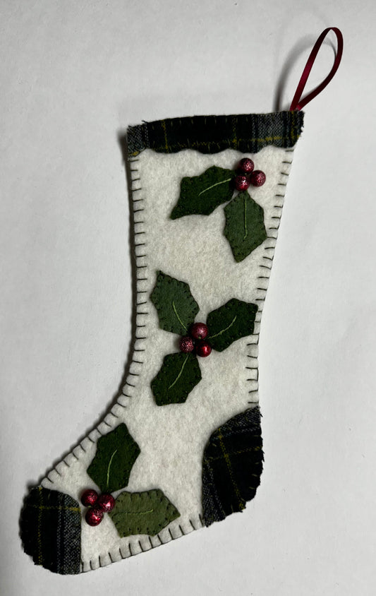 Mini Christmas stocking