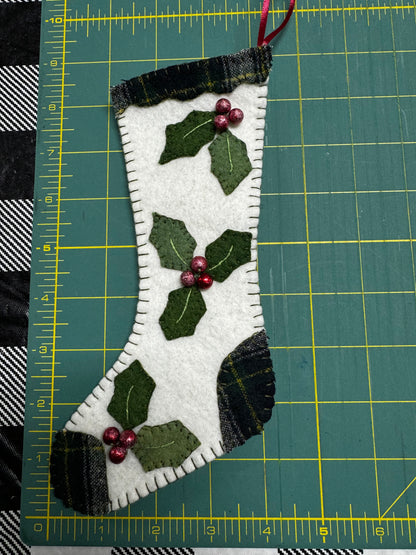 Mini Christmas stocking