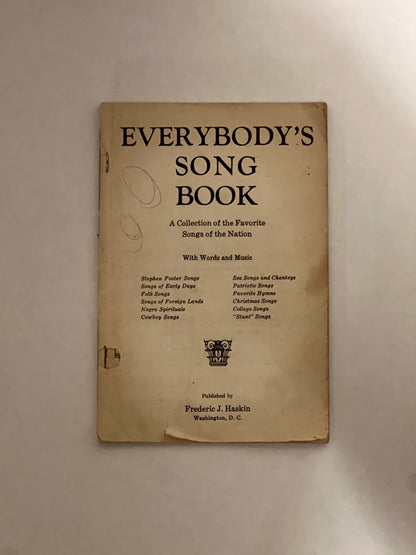 Paper Vintage Everybody's Song Book