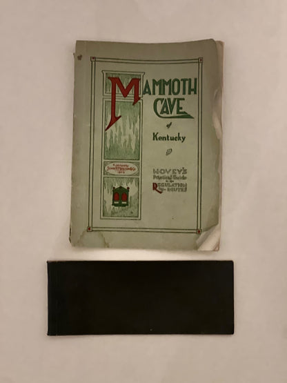 Mammoth Cave Guide Book and Check Deposit Book