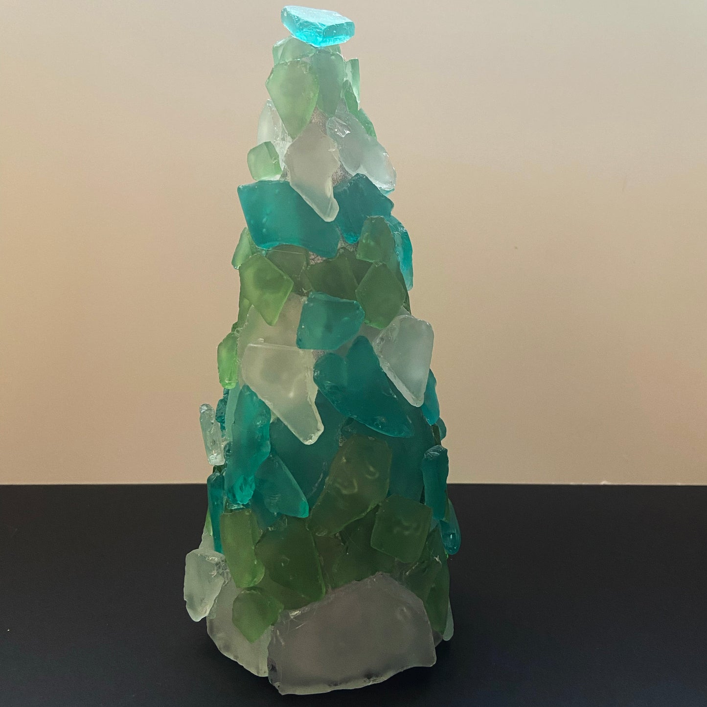 Sea Glass Christmas Tree