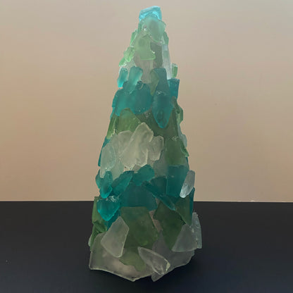 Sea Glass Christmas Tree