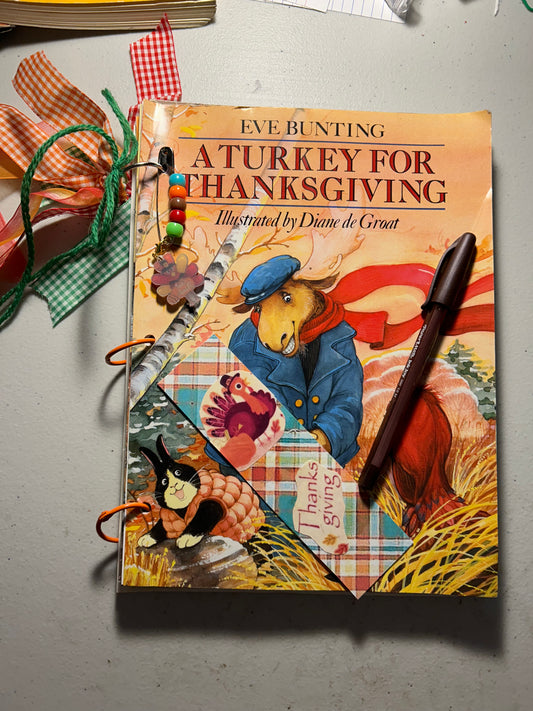 A Turkey For Thanksgiving, Journal and Recipe Book