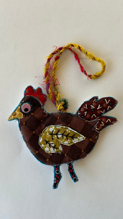 Funky Chicken Ornament