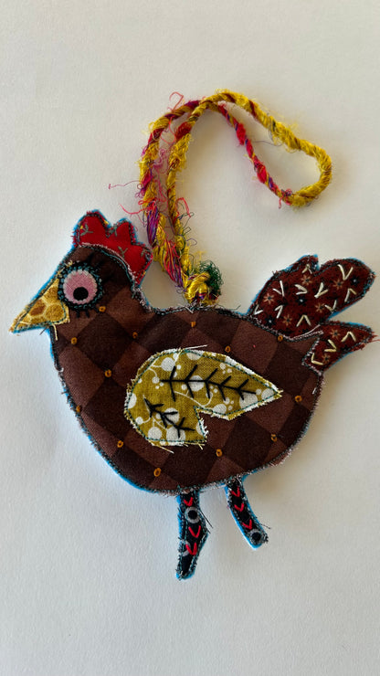 Funky Chicken Ornament