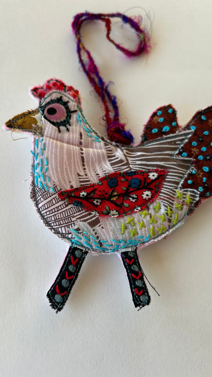 Funky Chicken Ornament