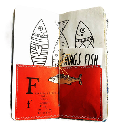 Envelope Window FISHING JOURNAL 9"x4" includes mini fishing log book Great Christmas gift!