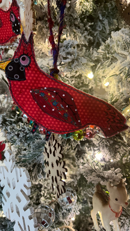 Cardinal Ornament