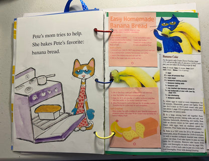 Pete the Cat and the Bad Banana Journal with Recipes