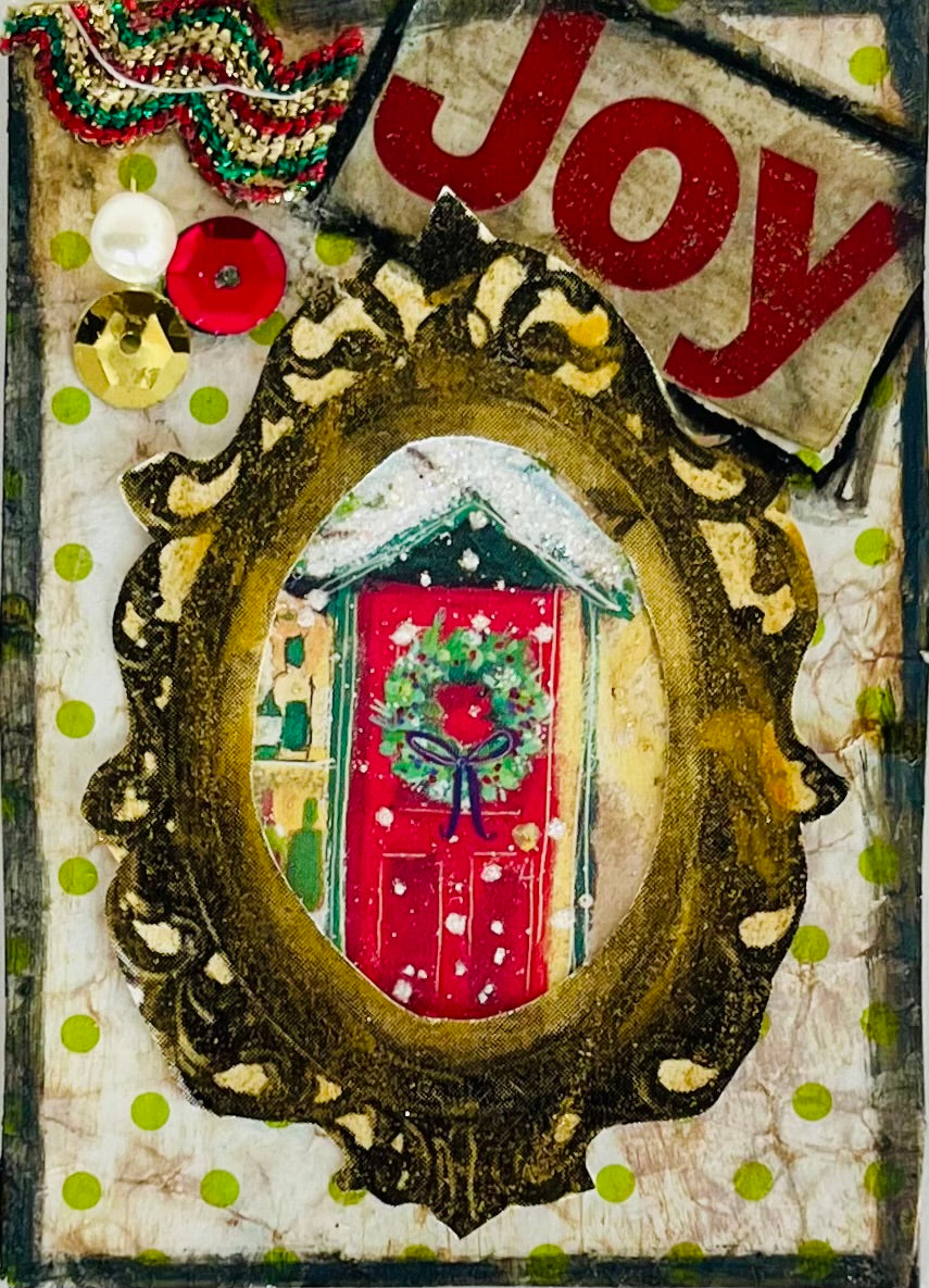 Christmas "Joy" ATC